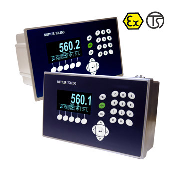 Explosion-proof weighing terminal